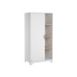 ARMOIRE 1 PORTE LEAF BLANC BOIS
