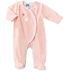 DORS BIEN VELOURS OUV. DEVANT 6 MOIS GAIA ROSE