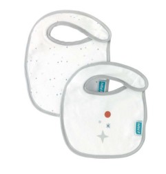 LOT DE 2 BAVOIRS NAISSANCE GAIA GRIS