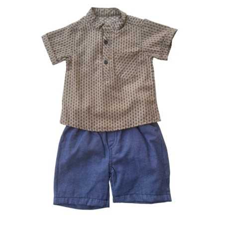 ENSEMBLE GARCON CHEMISE & SHORT