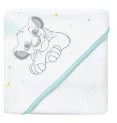 CAPE DE BAIN 80X80CM ROI LION