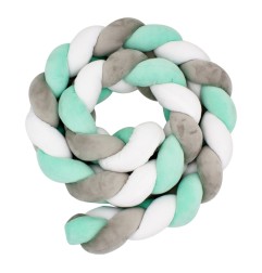 COUSSIN TRESSE 200CM MENTHE