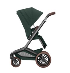 FAME STR TWILLIC (DARK FRAME + BROWN WHEELS + BROWN LEATHER)