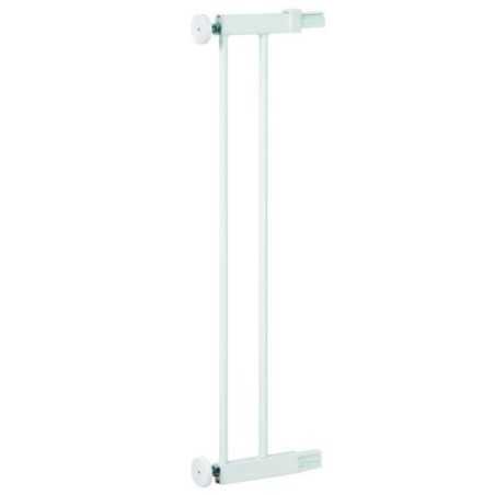 EXTENSION 14 CM WHITE POUR BARRIERES METAL A PRESS