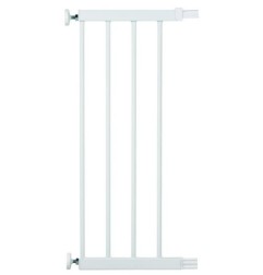 EXTENSION 28 CM WHITE POUR BARRIERES METAL A PRESS