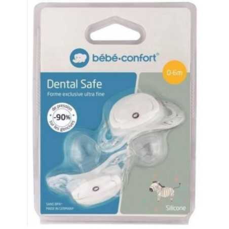 SUCETTE DENTAL SAFE - SILICONE 0/6M - X2