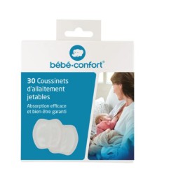 COUSSINETS D ALLAITEMENT JETABLES X30 BLANC