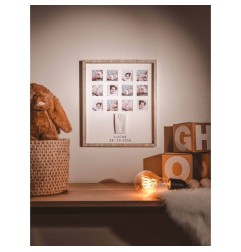 CADRE MY VERY FIRST YEAR BOIS ET BLANC