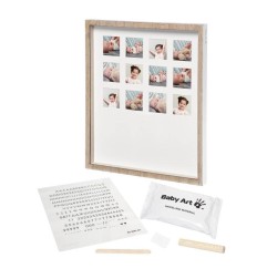 CADRE MY VERY FIRST YEAR BOIS ET BLANC