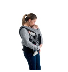 PORTE BEBE PHYSIOLOGIQUE PHYSIONEST BLACK CHIC