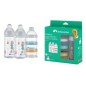 LOT DE 2 BIBERONS PP 270 ML + DOSEUR DE LAIT