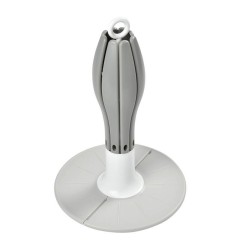 EGOUTTE BIBERON PLIABLE FLOWER GREY