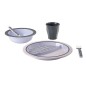 COFFRET REPAS CADEAU PINK GRID
