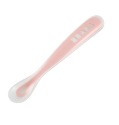 CUILLERE SILICONE 1ER AGE ROSE