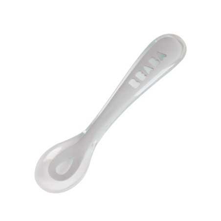 CUILLERE SILICONE 2EME AGE GRIS