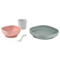 COFFRET REPAS SILICONE 4 PIECES