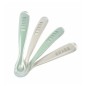LOT DE 4 CUILLERES 1ER AGE SILICONE