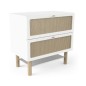 COMMODE 2 TIROIRS + 1 ETAGERE (SANS PLAN A LANGER) OCHNA