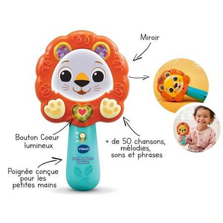 HOCHET MIROIR LUMI LION