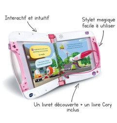 MAGIBOOK V2 STARTER PACK ROSE + LIVRE CORY BOLIDES