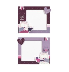 SET DE 2 CADRES PHOTOS MAM'ZELLEBOU