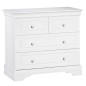 COMMODE 4 TIROIRS ELODIE BLANC