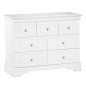COMMODE 7 TIROIRS ELODIE BLANC