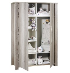 ARMOIRE 2 PORTES EMMY