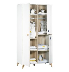 ARMOIRE 1 GDE ET 2 PETITES PORTES GOUTTE 1 GRANDE PORTE GAUCHE ET 2 PETITES PORT