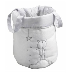 LOT DE 3 PANIERES GIGOGNES CELESTE