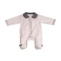 PYJAMA VELOURS ROSE TAILLE 1 MOIS MISS FLEUR DE LUNE