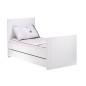 LITTLE BIG BED 140X70 LOFT BLANC