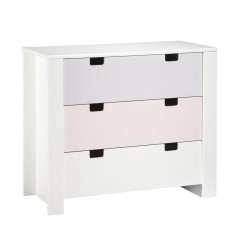 COMMODE 3 TIROIRS CITY GIRL
