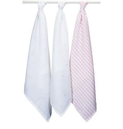 LANGES 70X70CM LOT DE 3