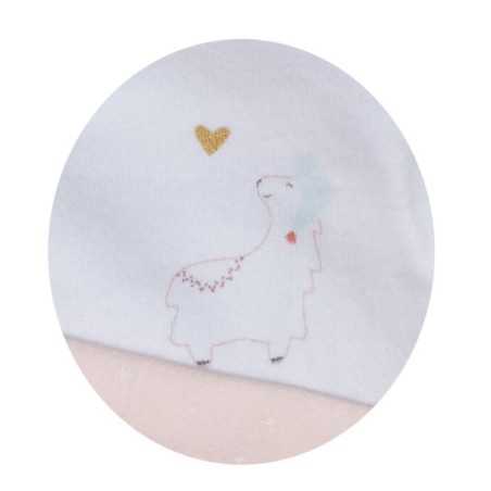 BODIES BLANC/ROSE LOT DE 2