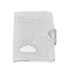 PROTEGE CARNET DE SANTE GRIS LILY GREY