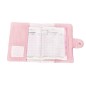 PROTEGE CARNET DE SANTE ROSE LILY POUDREE