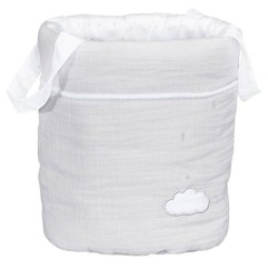 LOT DE 3 PANIERES GIGOGNES GRIS LILY GREY