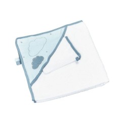 CAPE DE BAIN PLUS GANT MINT LILY MINT