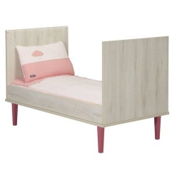 LITTLE BIG BED 140X70 OPALINE ROSE
