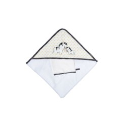 CAPE DE BAIN PLUS GANT