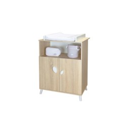 COMMODE A LANGER 2 PORTES 1 NICHE