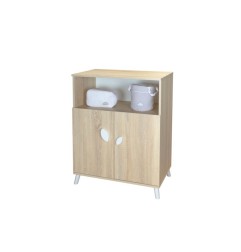 COMMODE A LANGER 2 PORTES 1 NICHE