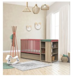 LIT COMBINE EVOLUTIF 120X60 ROSE NOVA ROSE CANYON NOVA