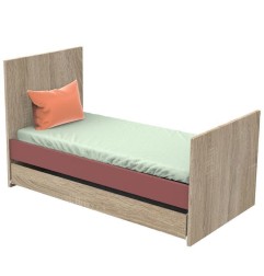 LITTLE BIG BED 140 X 70 ROSE NOVA ROSE CANYON NOVA