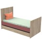 LITTLE BIG BED 140 X 70 ROSE NOVA ROSE CANYON NOVA