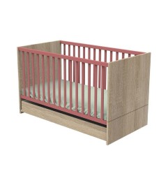 LITTLE BIG BED 140 X 70 ROSE NOVA ROSE CANYON NOVA