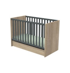 LIT BEBE 120X60 GRIS VOLCAN NOVA GRIS VOLCAN NOVA