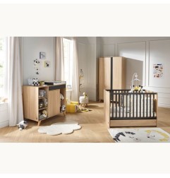 LIT BEBE 120X60 GRIS VOLCAN NOVA GRIS VOLCAN NOVA