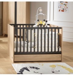 LIT BEBE 120X60 GRIS VOLCAN NOVA GRIS VOLCAN NOVA